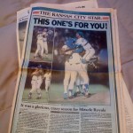 Royals win 1985 World Series