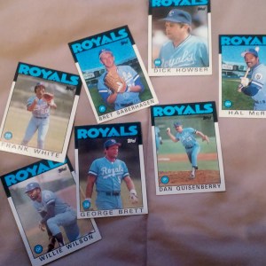 A few of the players from the 1985 KC Royals World Series team. 