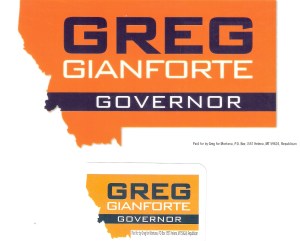 Gianforte Bumper Sticker